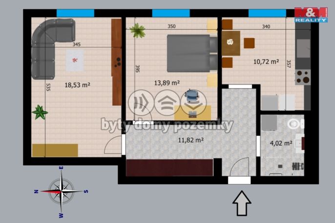 Prodej, Byt 2+1, Praha