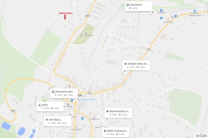 Prodej, Rodinný dům, Zbraslavice