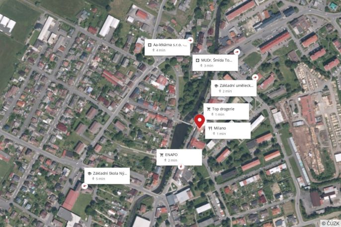 Pronájem, Obchod a služby, Nýrsko