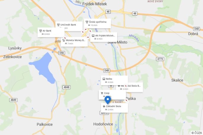 Pronájem, Sklad, Baška