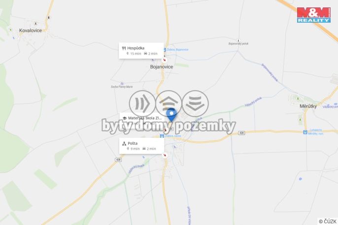 Pronájem, Byt 2+1, Zlobice