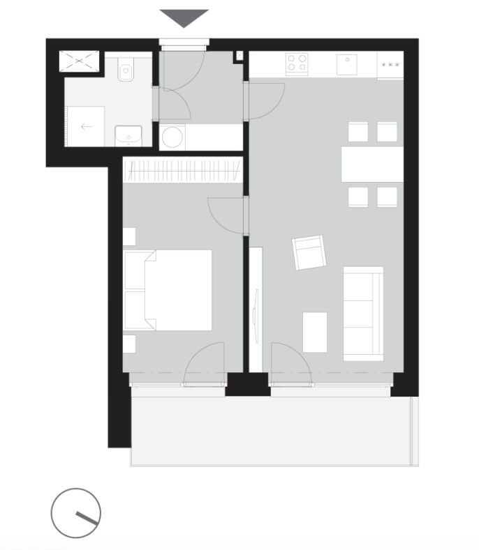 Prodej, Byt 2+kk, Kladno