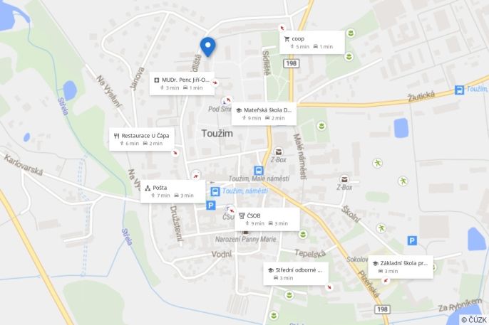 Prodej, Byt 3+1, Toužim