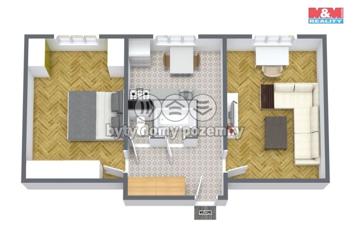 Prodej, Byt 2+1, Nová Role