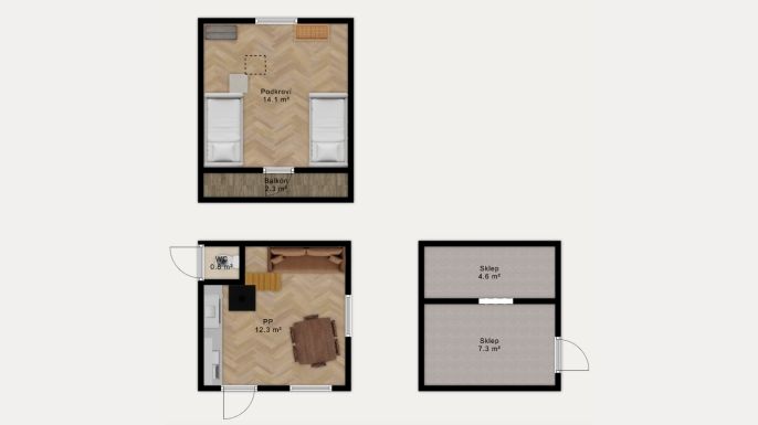 Prodej, Chata, Žirovnice