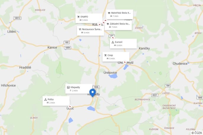 Prodej, Rodinný dům, Všepadly