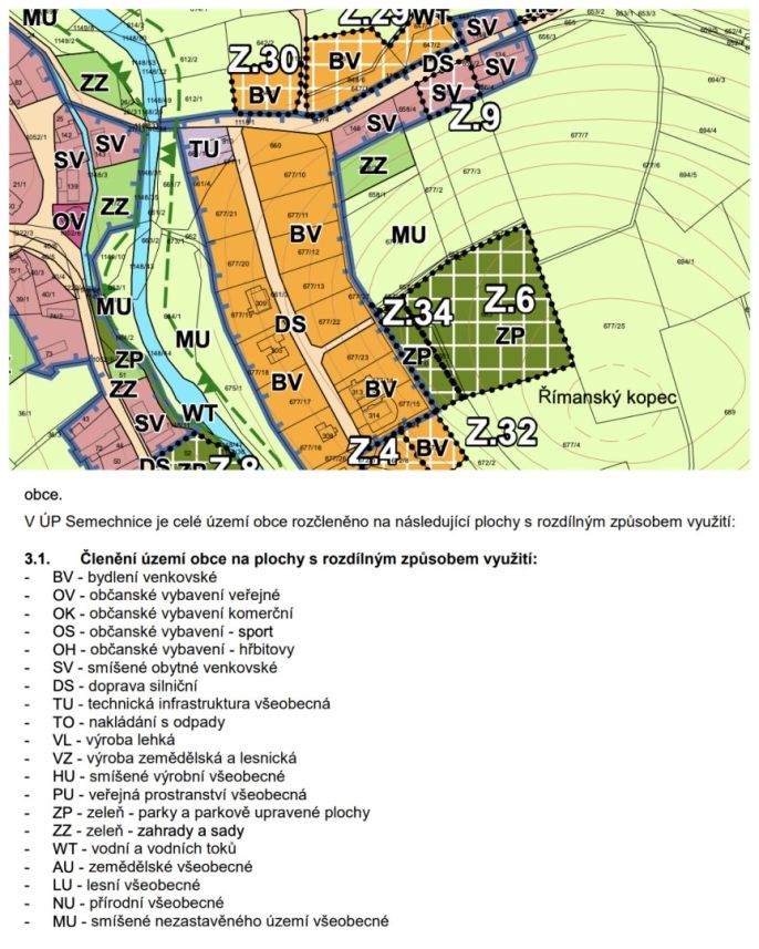 Prodej, Pozemek k bydlení, Semechnice