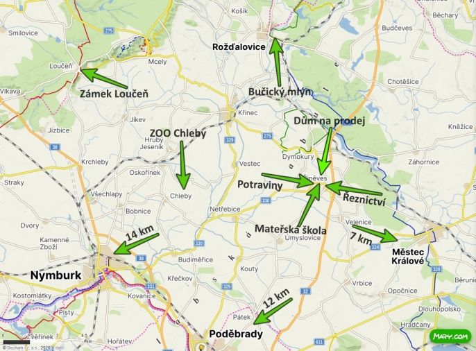 Prodej, Rodinný dům, Činěves