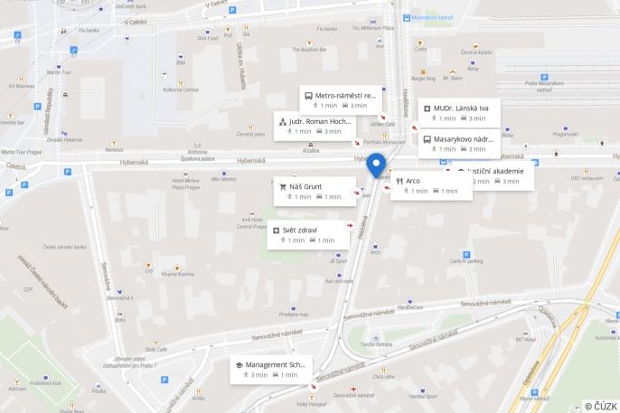 Pronájem, Byt 2+kk, Praha