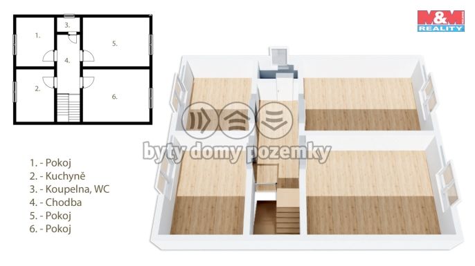 Prodej, Rodinný dům, Mašťov