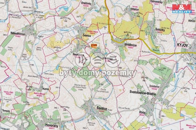 Prodej, Pole, Stavěšice