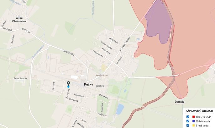 Pronájem, Byt 2+kk, Pečky