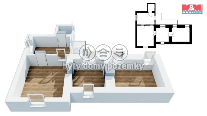 Prodej, Nájemní dům, Hořice