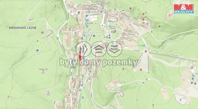 Pronájem, Obchod a služby, Mariánské Lázně