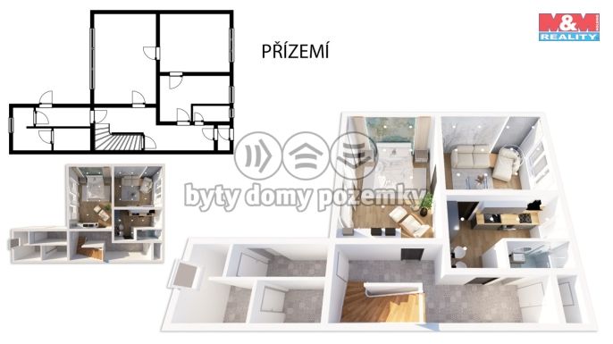 Prodej, Rodinný dům, Mimoň