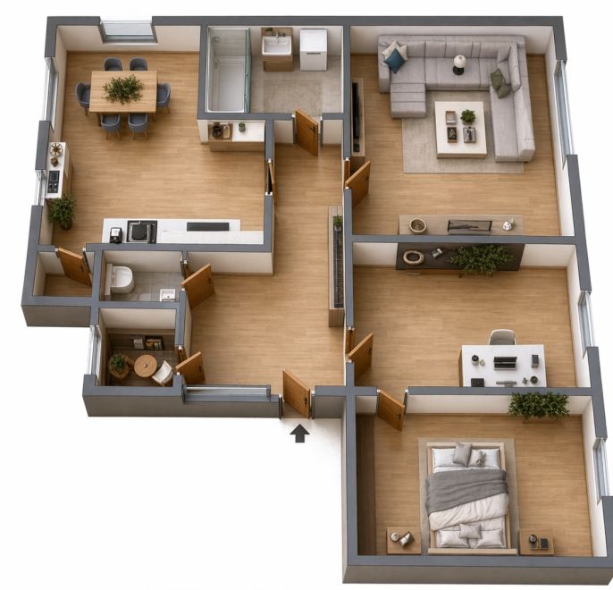 Prodej, Byt 3+1, Ostrava