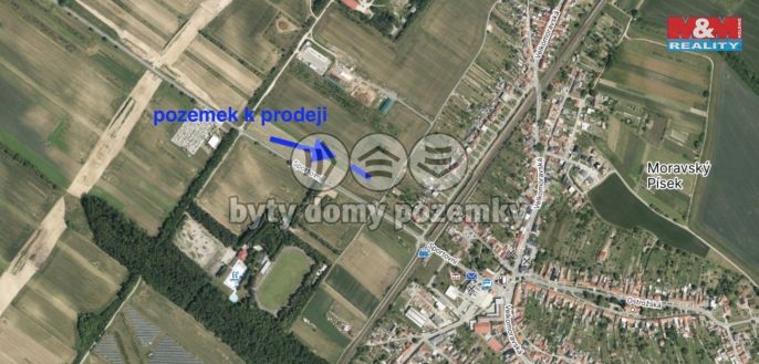 Prodej, Pozemek k bydlení, Moravský Písek