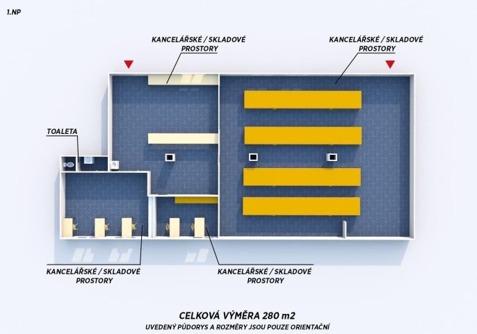 Pronájem, Kancelářský prostor, Plzeň