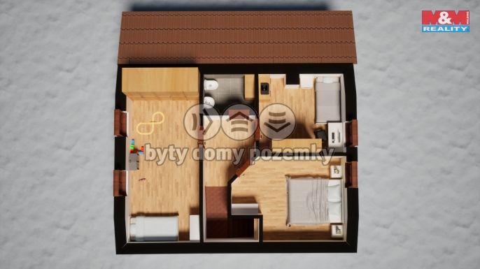 Prodej, Rodinný dům, Chuderov