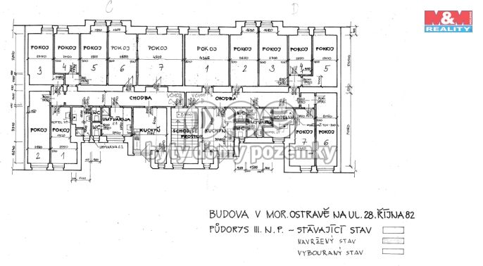 Prodej, Nájemní dům, Ostrava