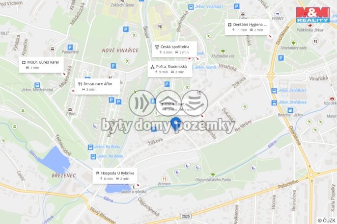 Pronájem, Byt 1+1, Jirkov