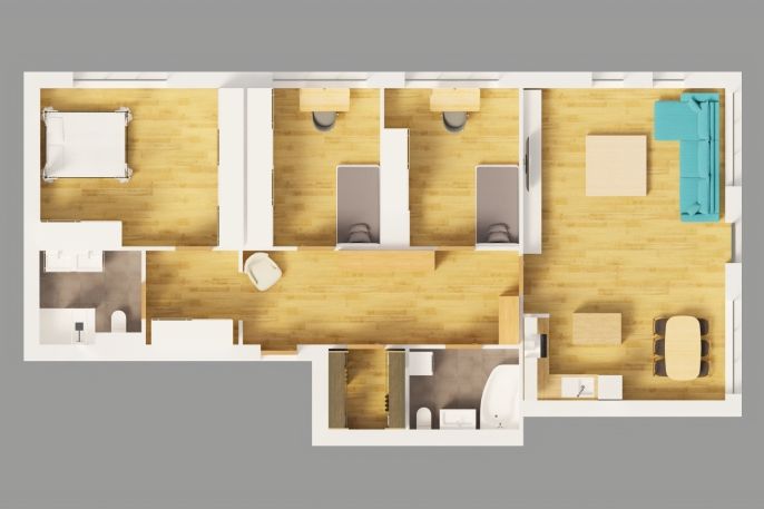 Prodej, Byt 4+kk, Slaný