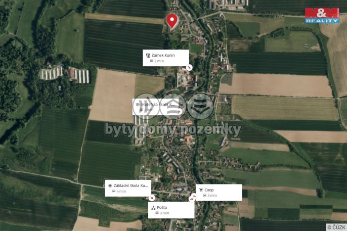 Prodej, Rodinný dům, Kunín