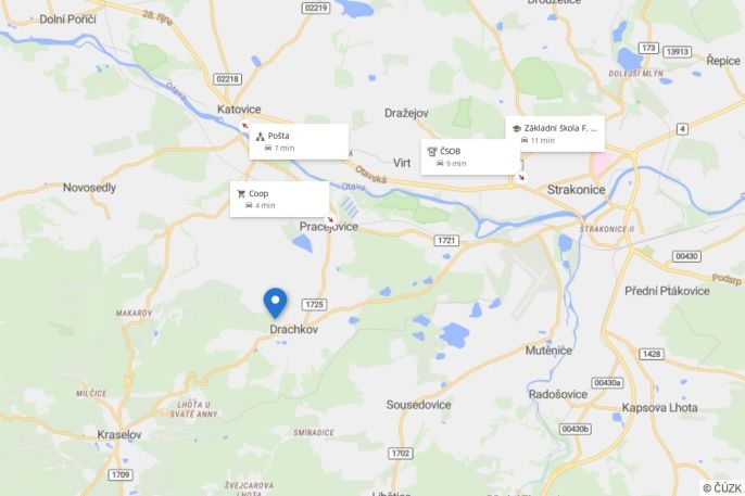 Prodej, Pozemek k bydlení, Drachkov