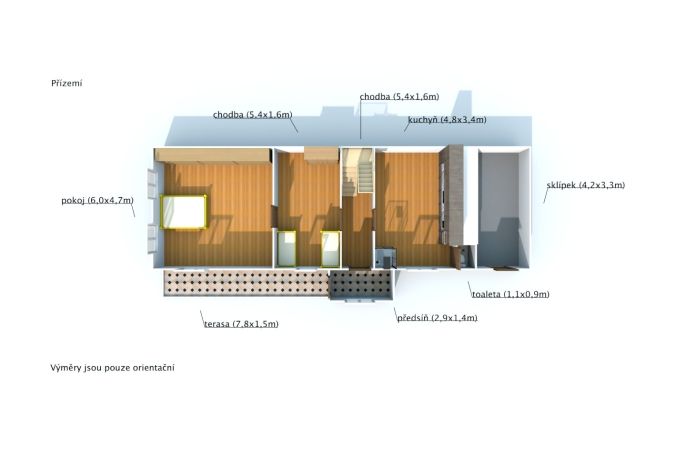 Prodej, Rodinný dům, Hrádek