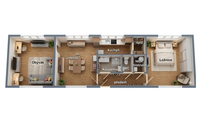 Prodej, Byt 3+1, Liberk