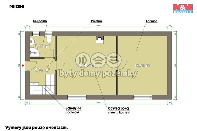 Prodej, Chalupa, Běšiny