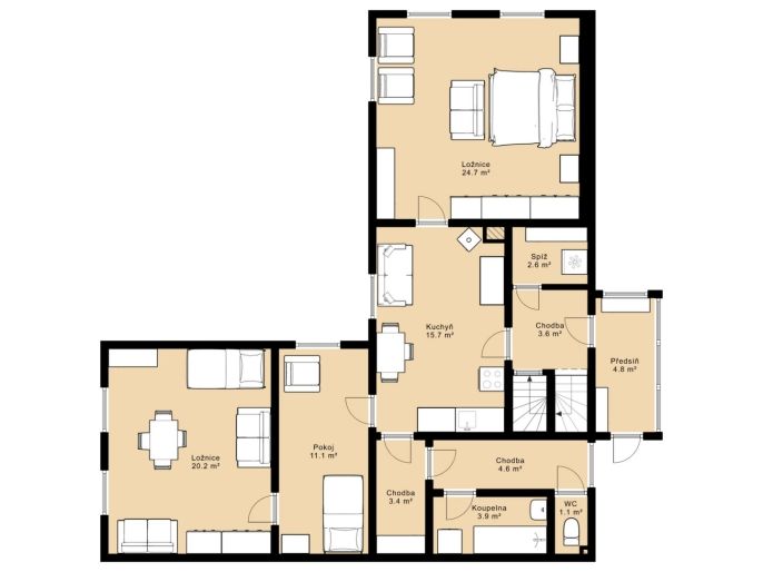 Prodej, Rodinný dům, Jarošov nad Nežárkou