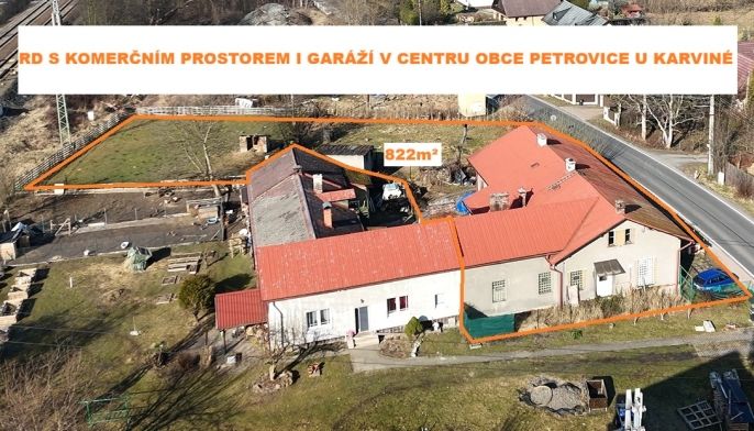 Prodej, Rodinný dům, Petrovice u Karviné