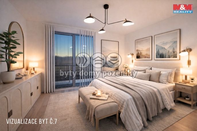 Prodej, Byt 2+kk, Žleby