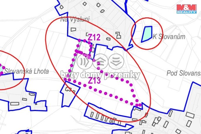 Prodej, Pozemek k bydlení, Drevníky