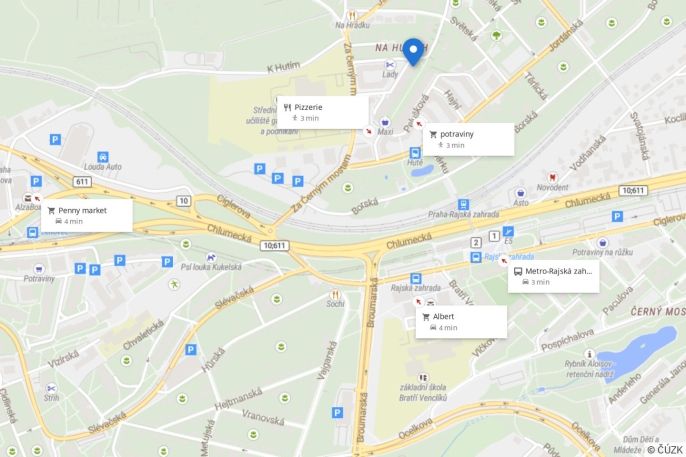 Pronájem, Byt 2+kk, Praha