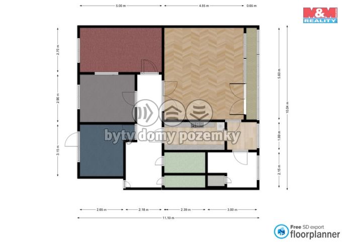 Pronájem, Byt 5+1 a větší, Jihlava