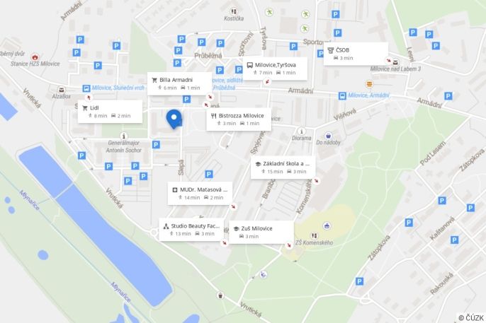 Prodej, Byt 2+kk, Milovice