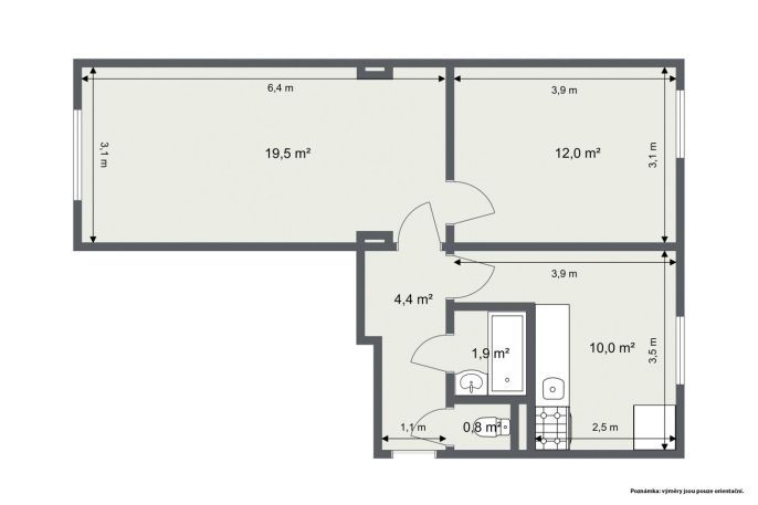 Prodej, Byt 2+1, Sokolov