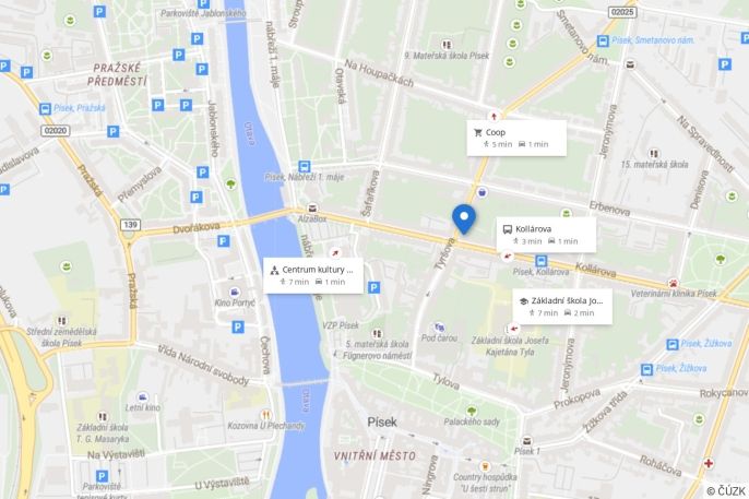 Prodej, Byt 4+kk, Písek