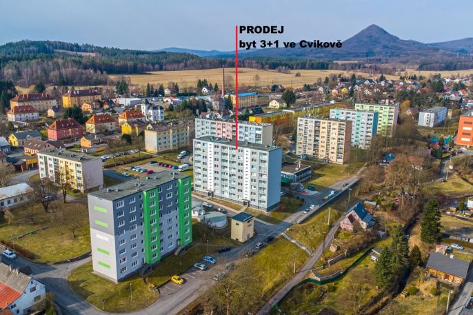 Prodej, Byt 3+1, Cvikov