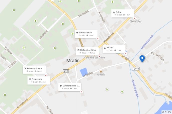 Prodej, Rodinný dům, Mratín
