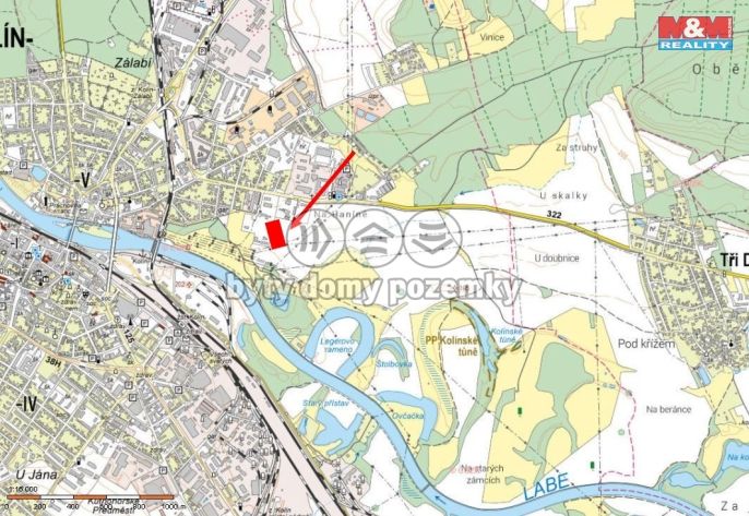 Prodej, Komerční pozemky, Kolín