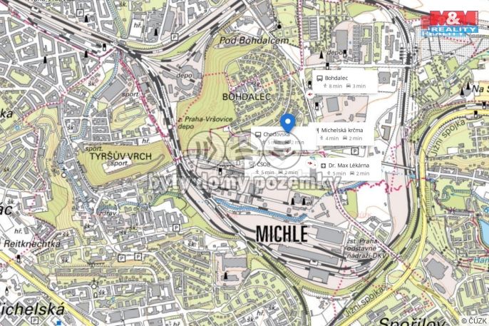 Pronájem, Byt 2+1, Praha