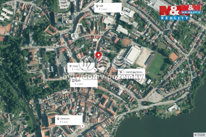 Pronájem, Byt 3+kk, Jindřichův Hradec