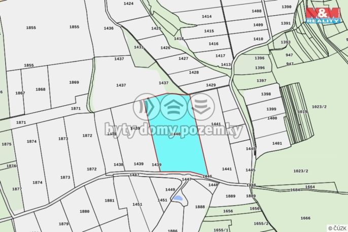 Prodej, Pole, Velečín