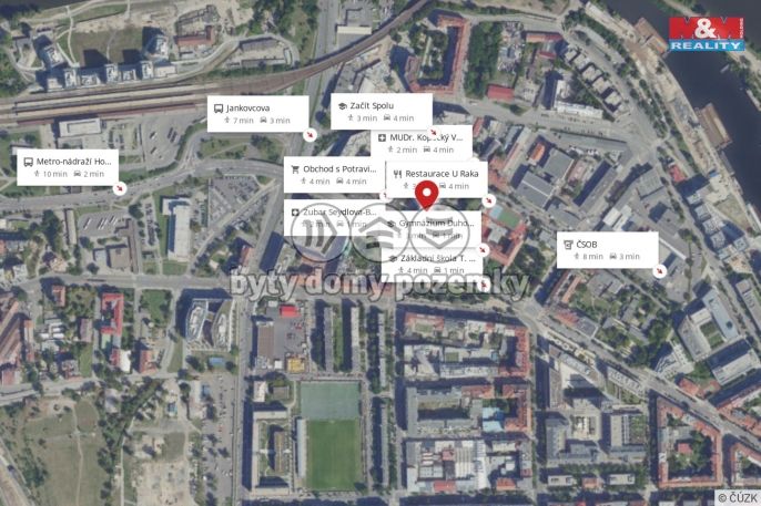 Pronájem, Byt 2+kk, Praha