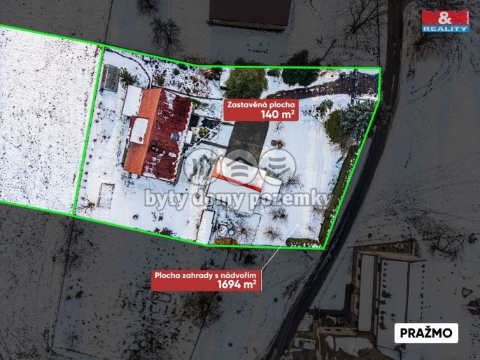 Prodej, Rodinný dům, Pražmo