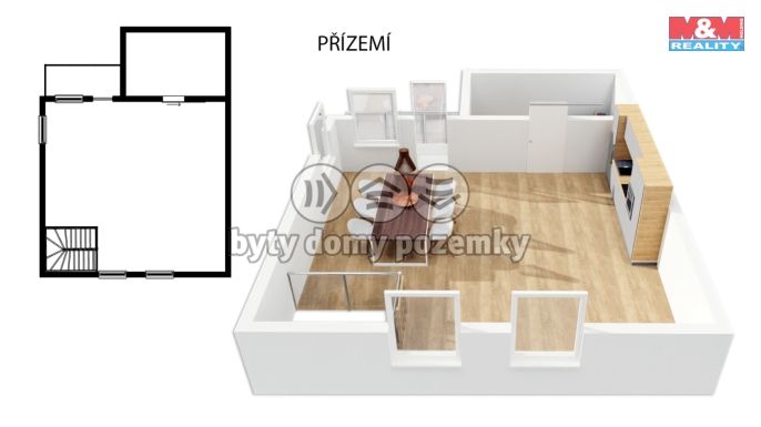 Prodej, Byt 4+kk, Žacléř