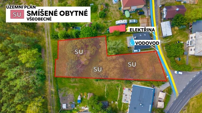 Prodej, Pozemek k bydlení, Ralsko
